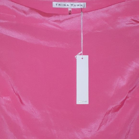 NWT Trina Turk Silk Top S - Picture 3 of 8
